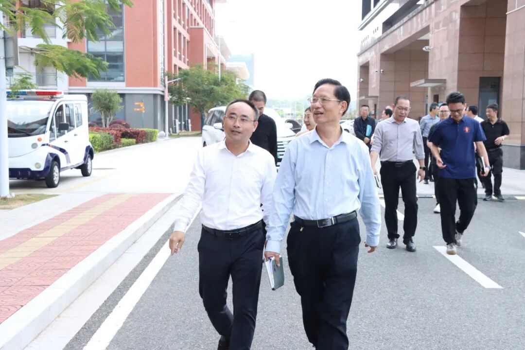 深化合作 共谋发展——汕尾职业技术学院党委书记林来平一行到我校调研交流